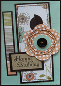 Fleurs et pois pour un anniversaire color&eacute;